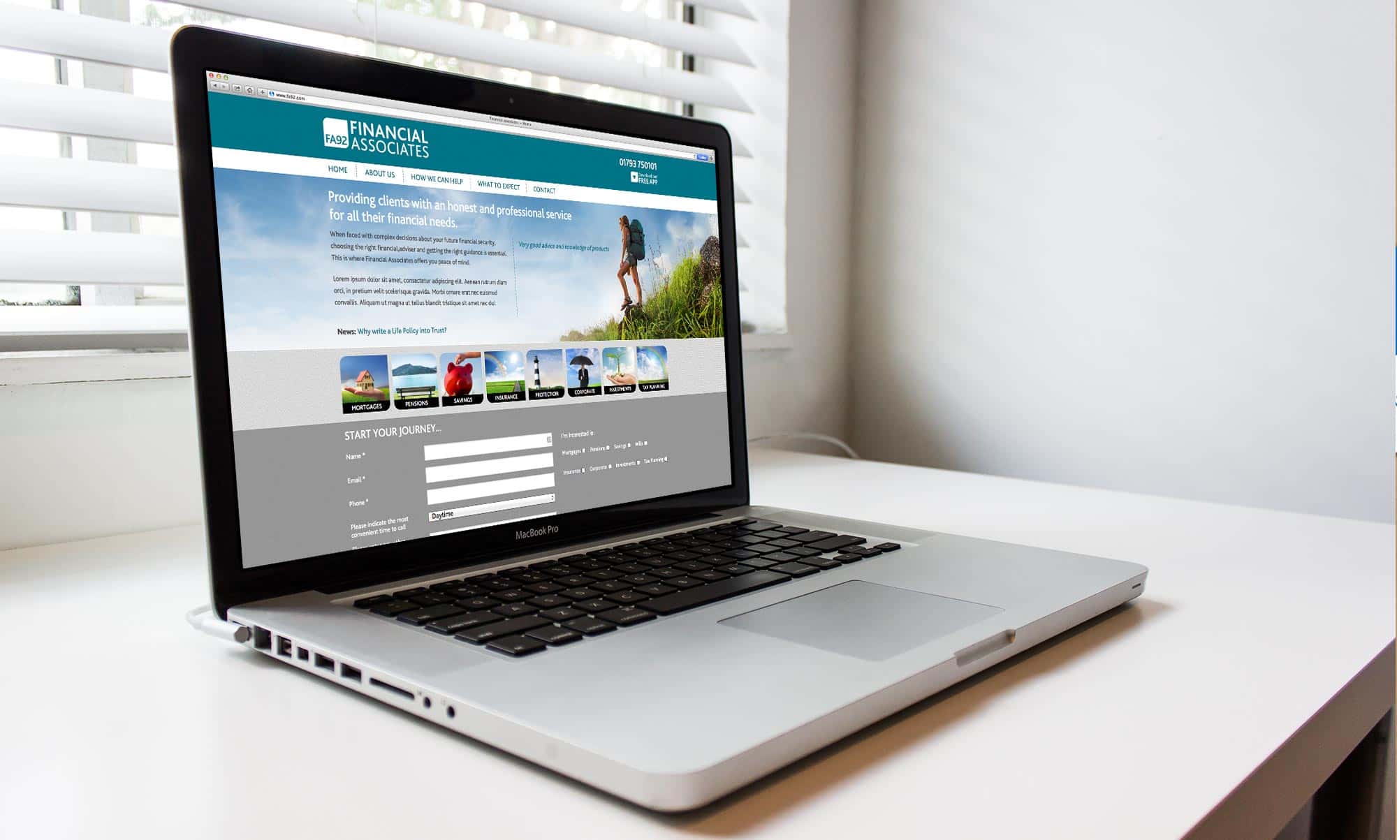 FA92 Website Design