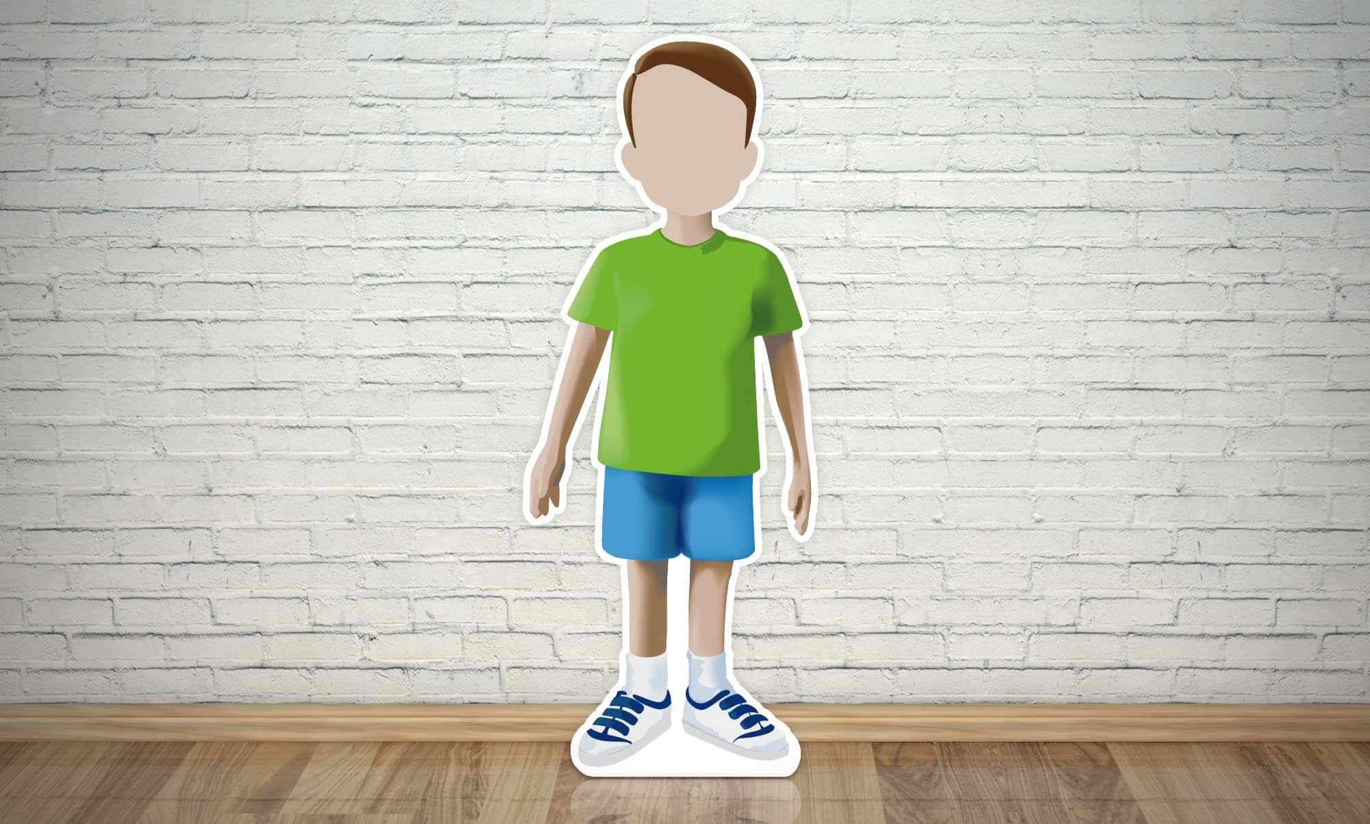 Large Format Standing Cutout Design and Print - EDF Energy