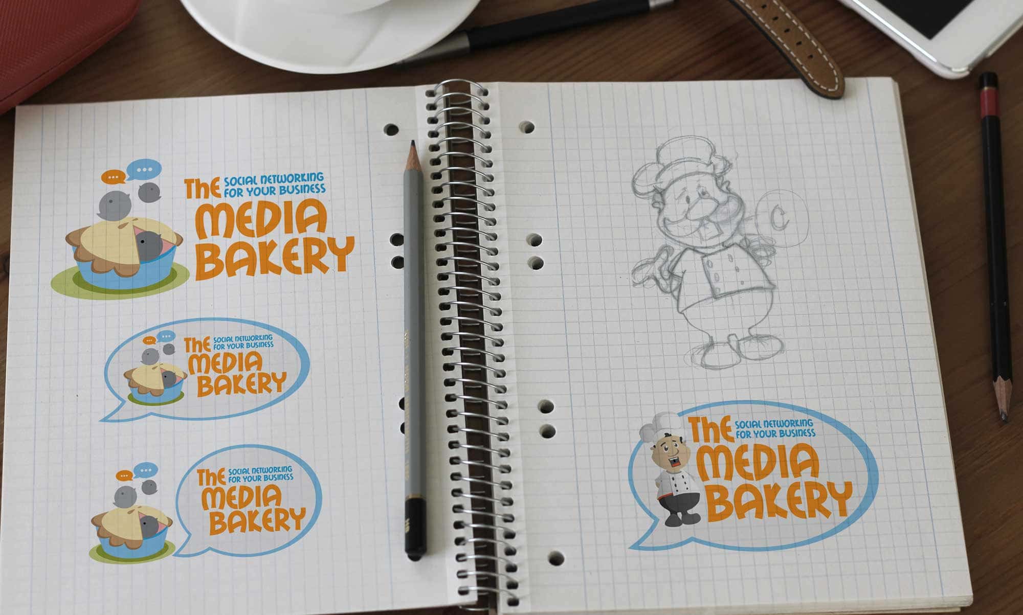 The Media Bakery branding