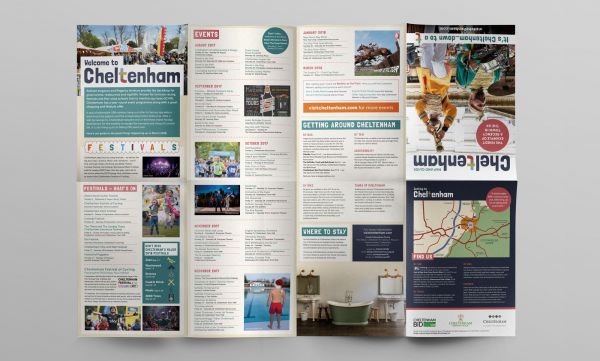 Cheltenham Tourism Map Design
